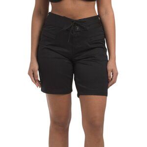 LEILANI Black Surf City Shorts